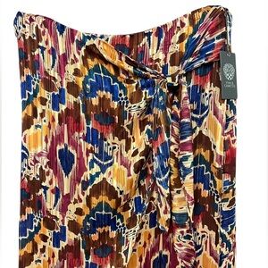 Vince Camuto Skirt Women’s 1X Colorful Tie
Front Midi Tribal Boho NWT
